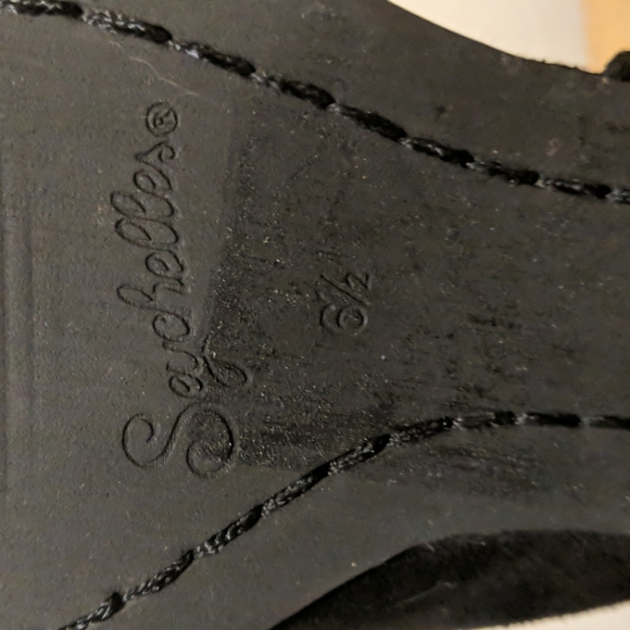 Seychelles | Passport Flat | Black Suede | 6.5 - Picture 4 of 5